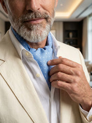 Ascot uomo VADENA Celeste