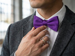 Papillon UCRIA in seta Viola