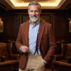 Bretella a Y in 100% seta inglese con lacci e clip DACCA Bordeaux