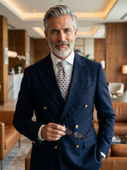 Cravatta 3 pieghe GIANGY seta madder bianco