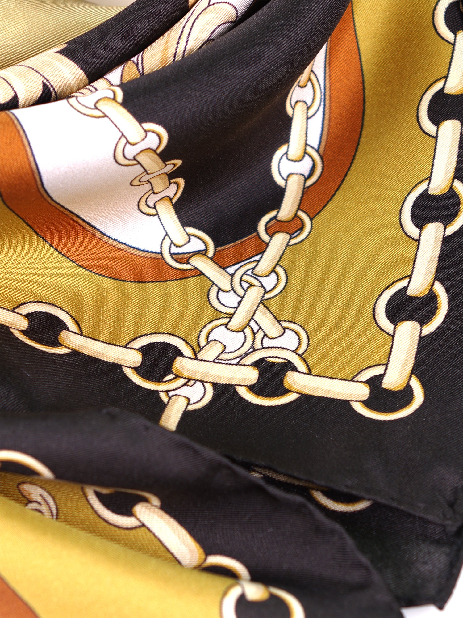 Foulard 90x90cm in seta stampa Beige Alena