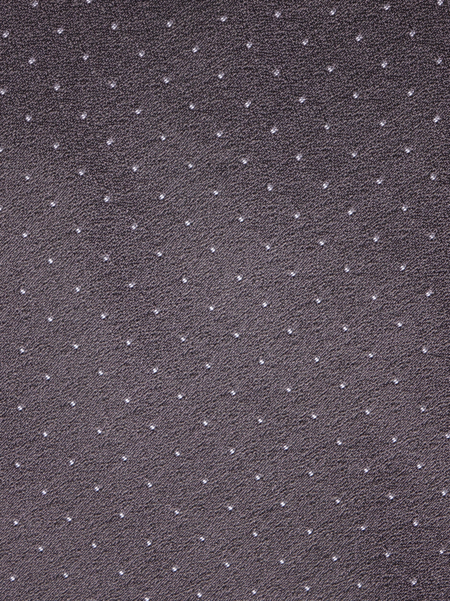 Cravatta 3 Pieghe grigio ARGENTIO seta tessuto