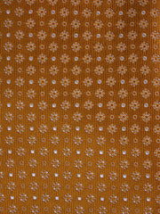 Cravatta 3 Pieghe oro AURA seta tessuto