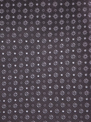 Cravatta 3 Pieghe grigio AURA seta tessuto