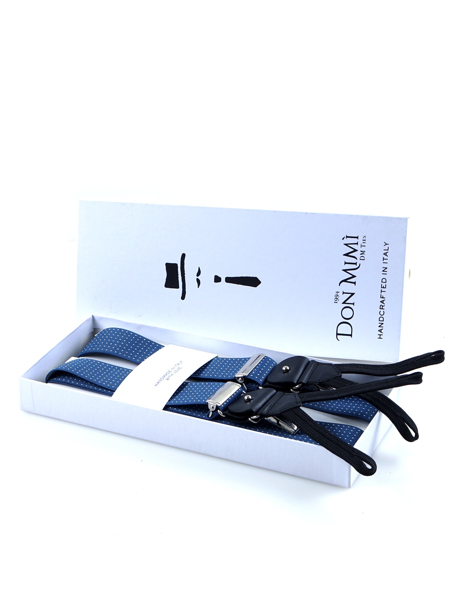 Elastic Y-brace with laces and clips ELASTIC Beige