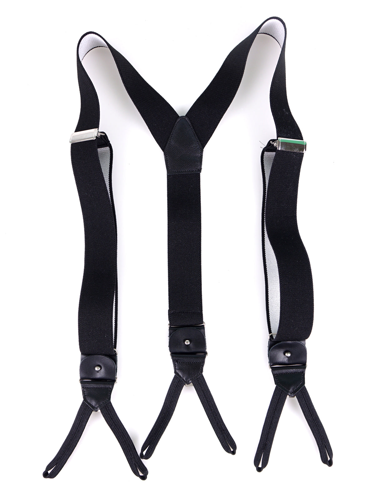 Elastic Y-brace with laces and clips ELASTIC Beige