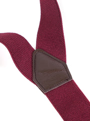 Bretella a Y in elastico con lacci e clip ELASTIC Bordeaux