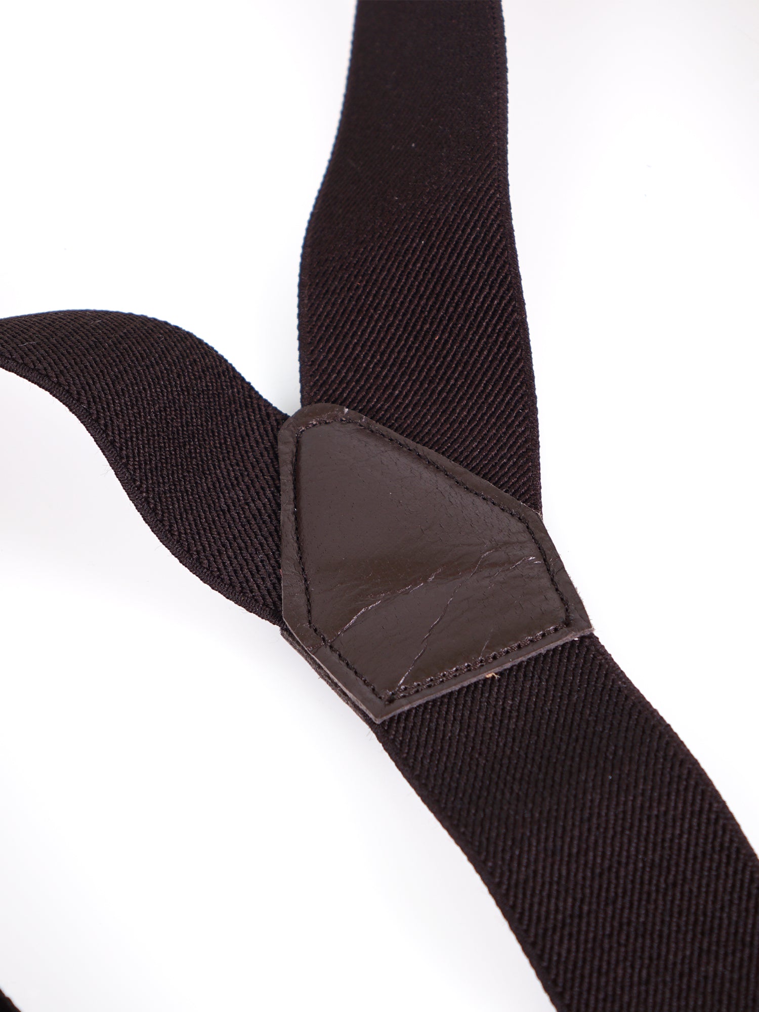 Elastic Y-brace with laces and clips ELASTIC Blue