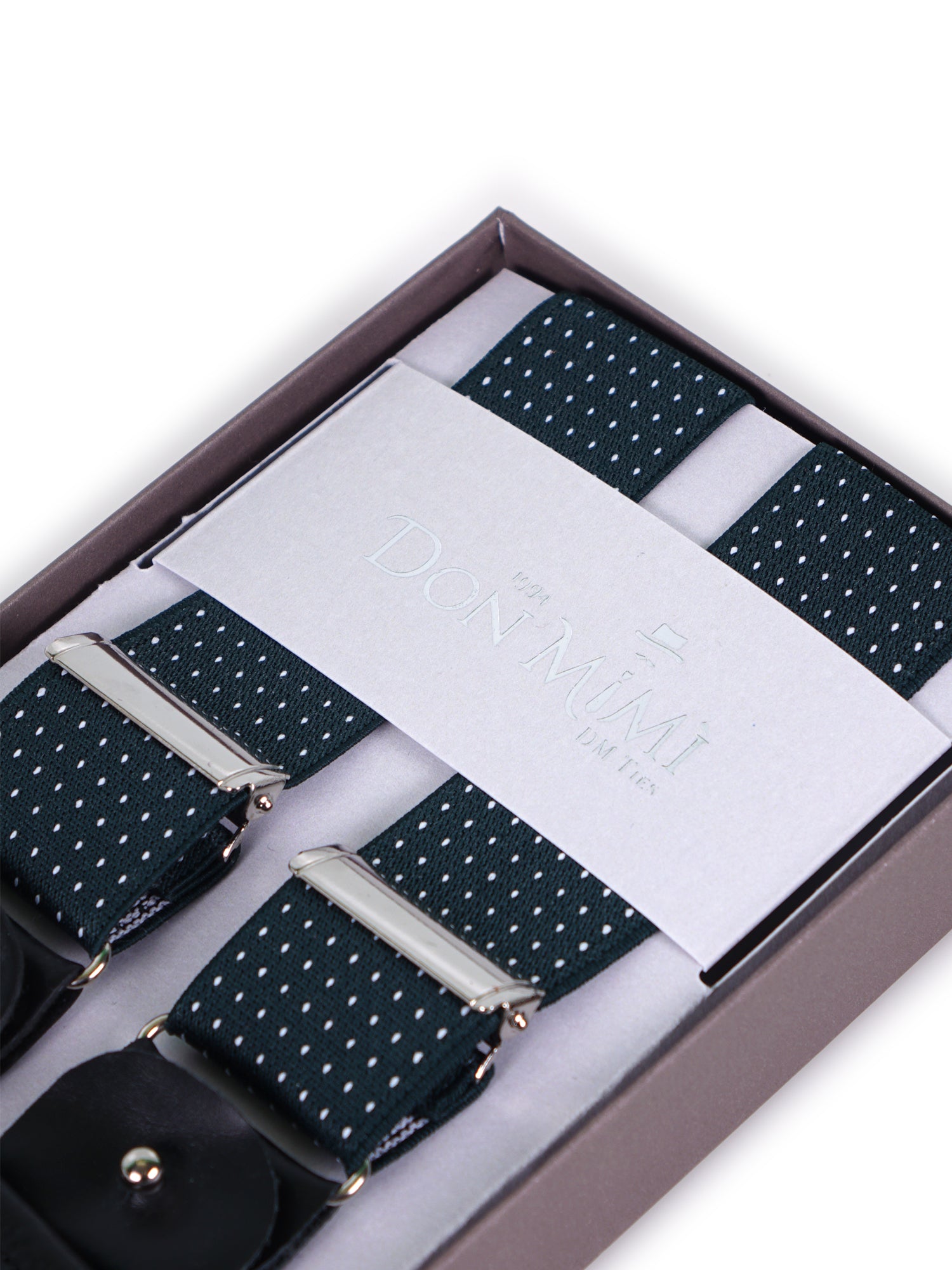 Elastic Y-brace with laces and clips ELASTIC Beige