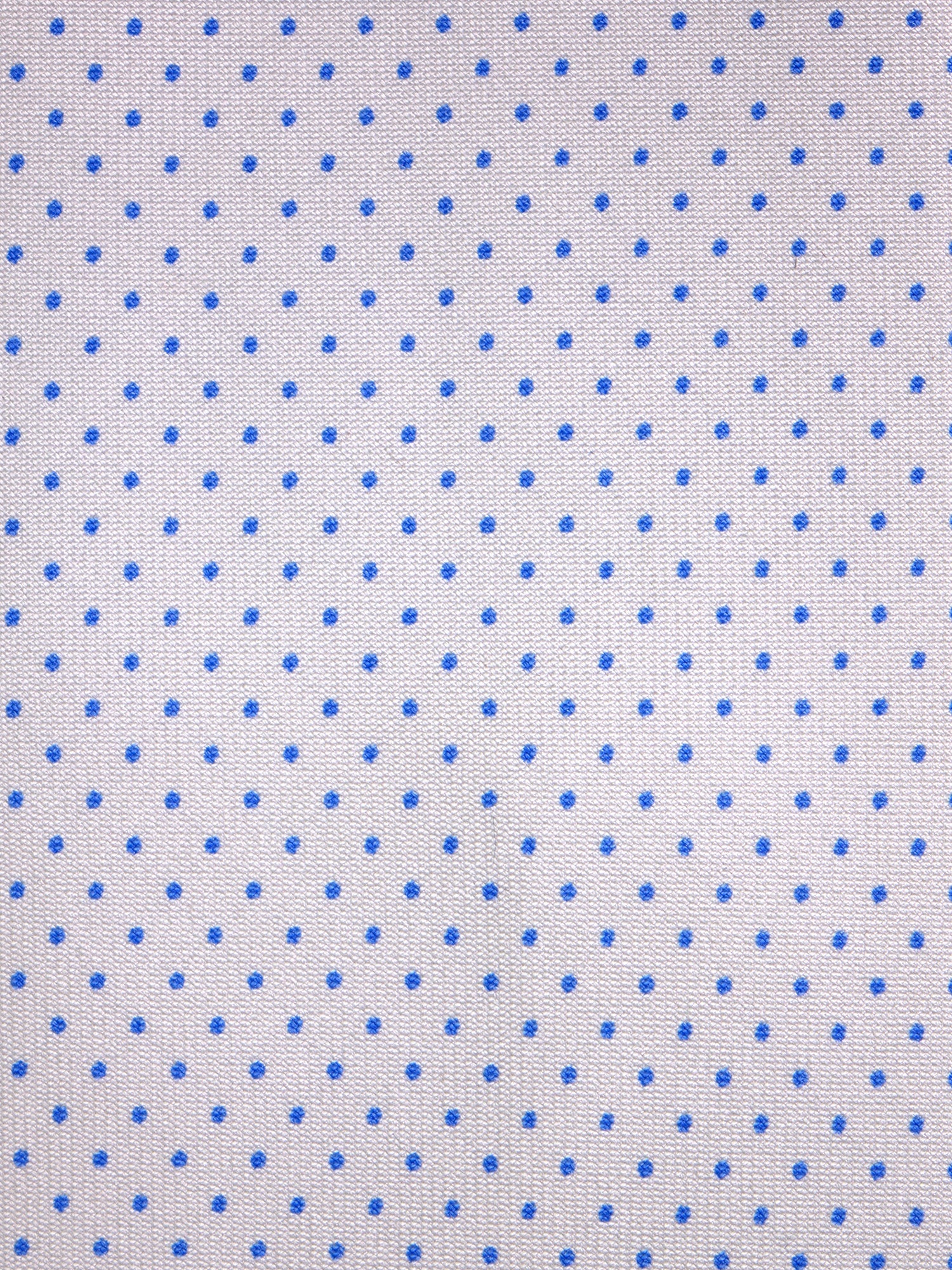 Cravatta 3 pieghe CANDORE seta inglese stampata bianco