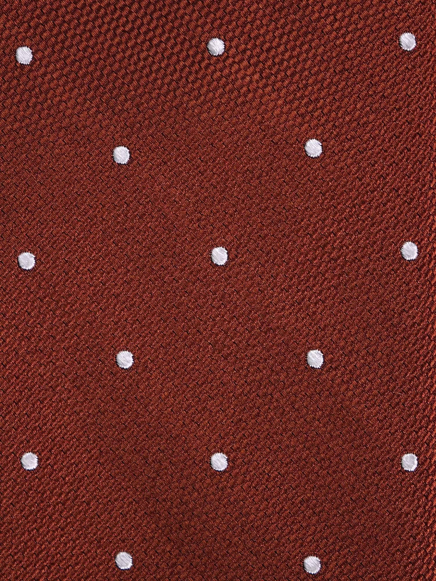 Cravatta 3 pieghe CARAMELLO seta jacquard marrone chiaro