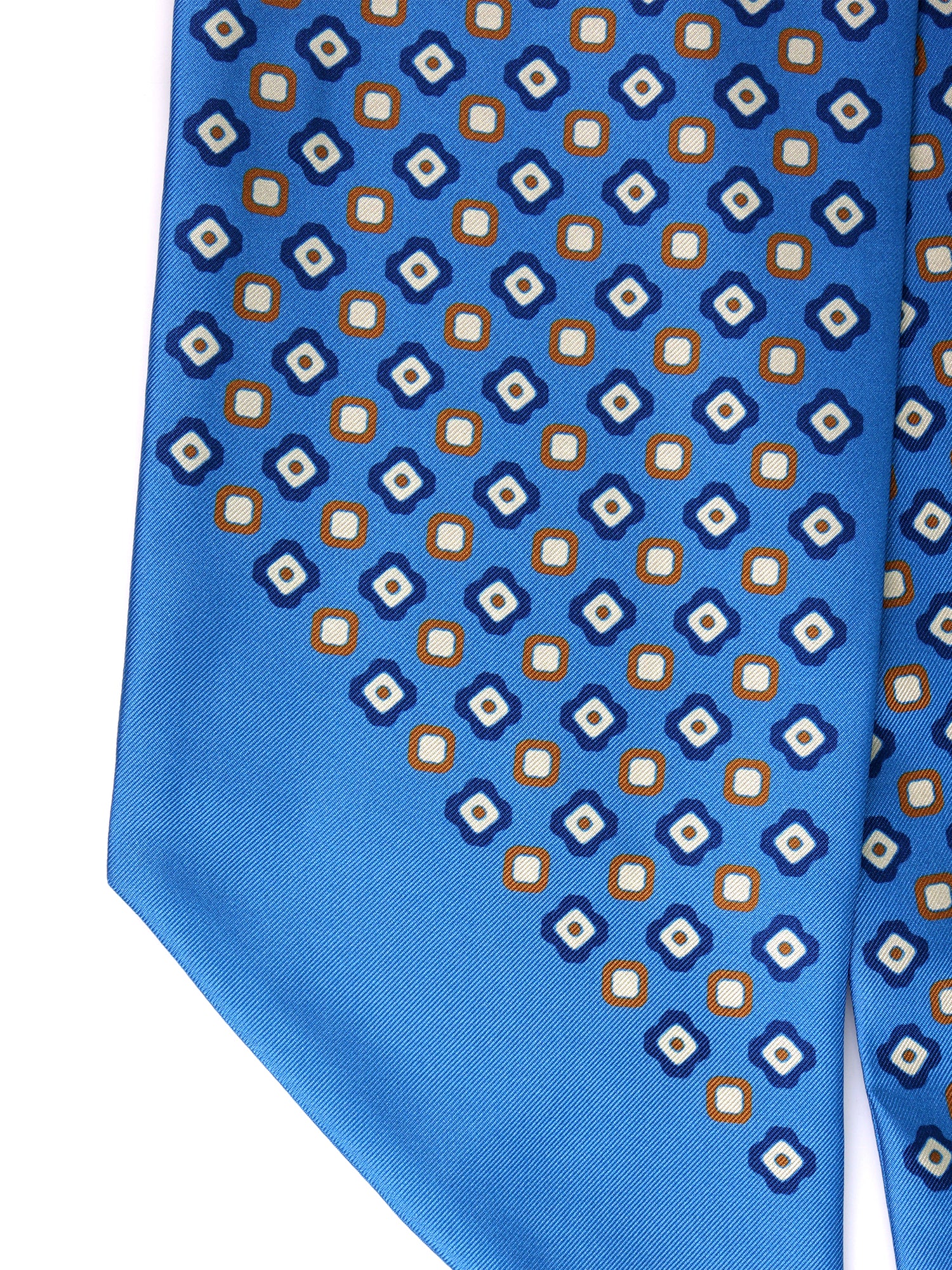Twilly turchese in seta twill Caren