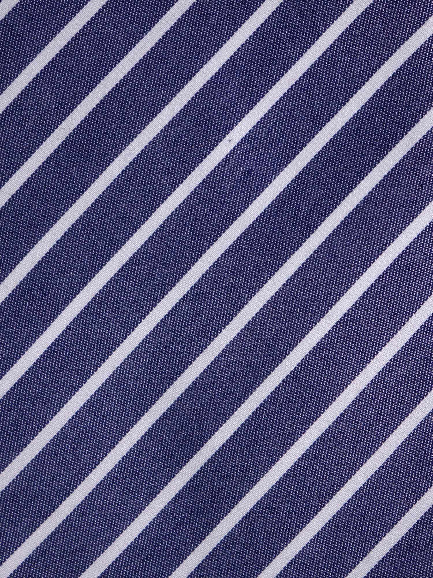 Cravatta 3 pieghe CENERE seta cotone blu