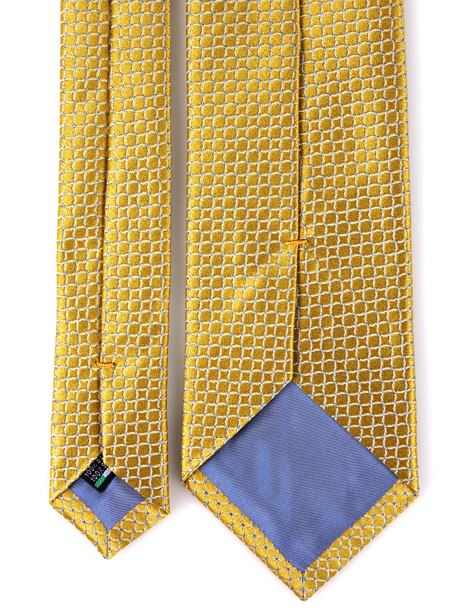 Cravatta 3 pieghe CONNORS in seta tessuta oro