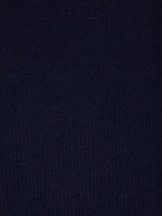 Cravatta blu 3 Pieghe TINA in lana/seta