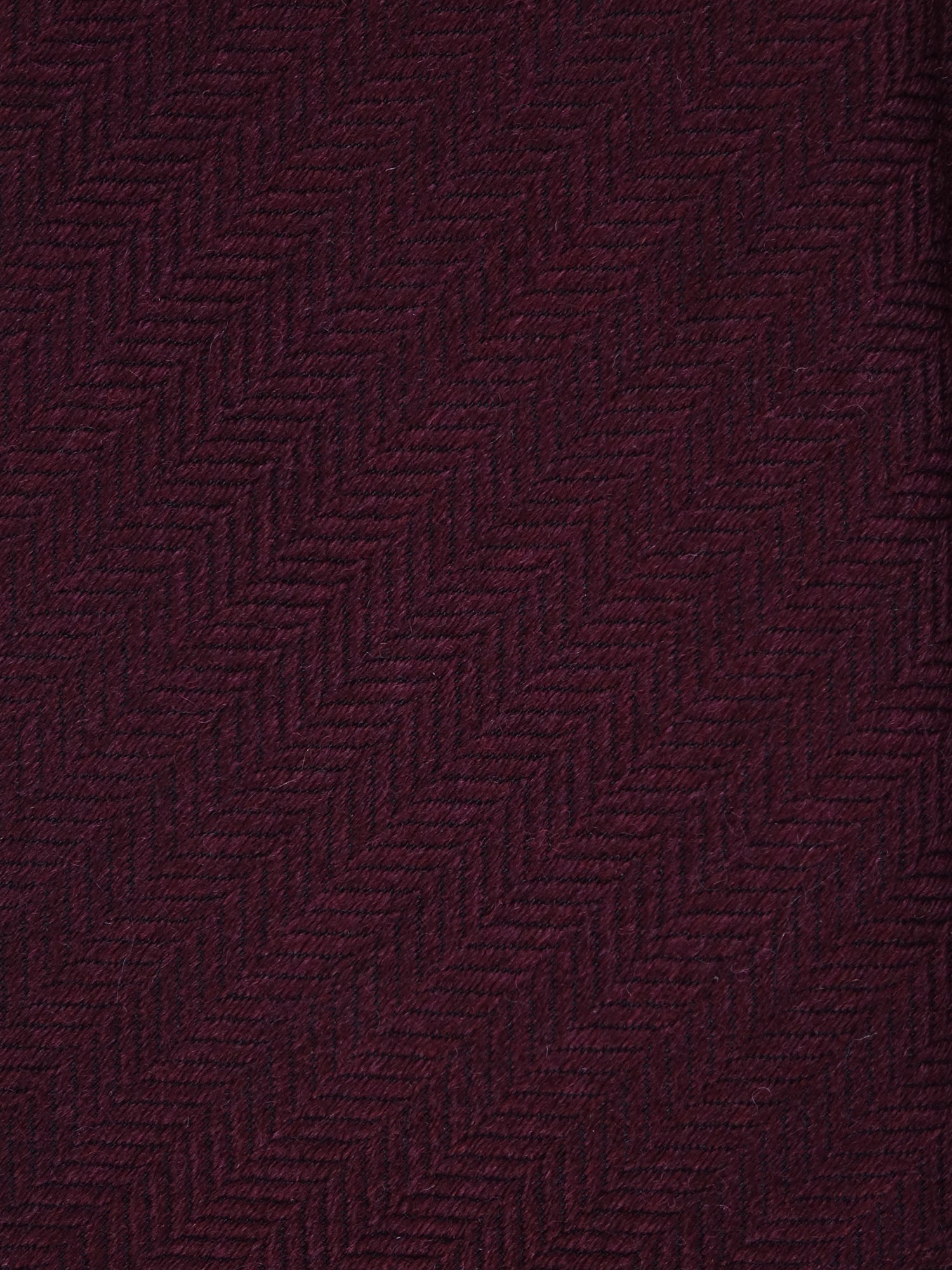 Cravatta bordeaux 3 Pieghe KIKKY in lana/seta