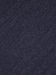 Cravatta grigio scuro 3 Pieghe KIKKY in lana/seta