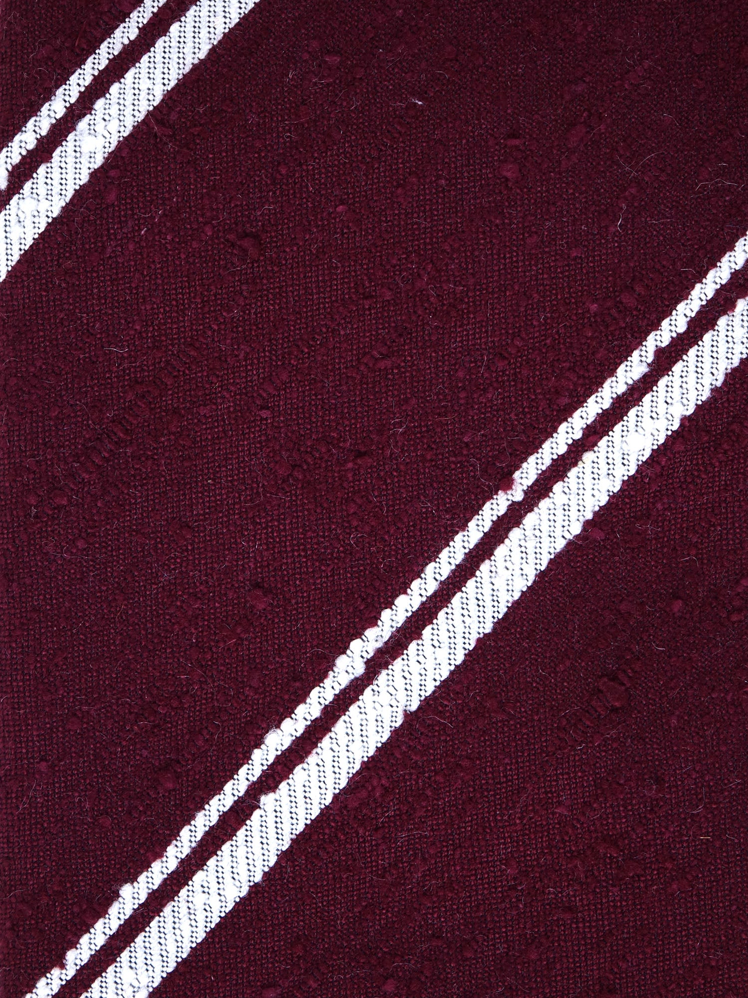 Cravatta 3 Pieghe bordeaux BIRTO Seta shantung