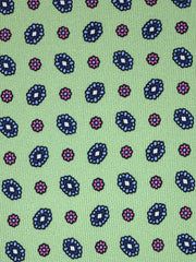 Dark Blue 3 Fold PATTY Tie in Madder Silk