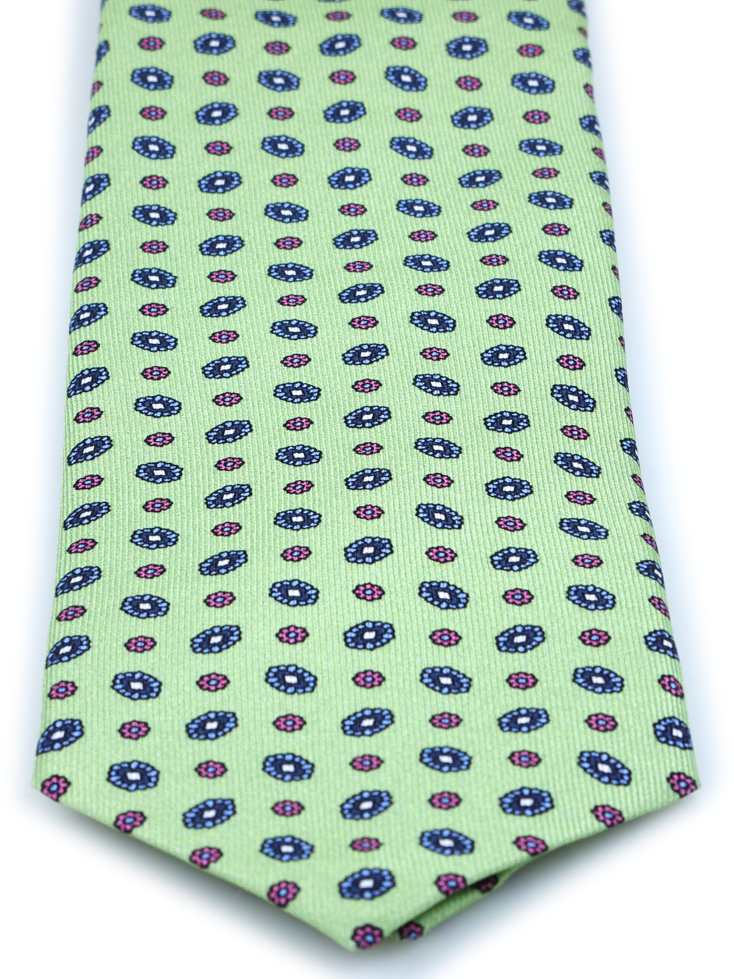 Dark Blue 3 Fold PATTY Tie in Madder Silk