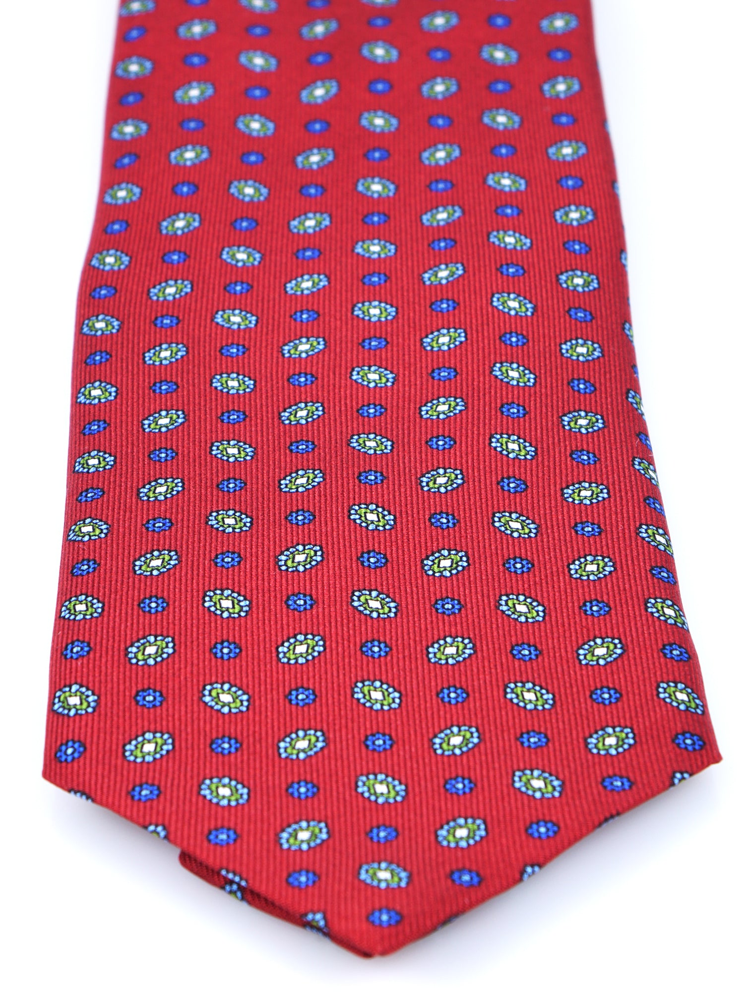 Dark Blue 3 Fold PATTY Tie in Madder Silk