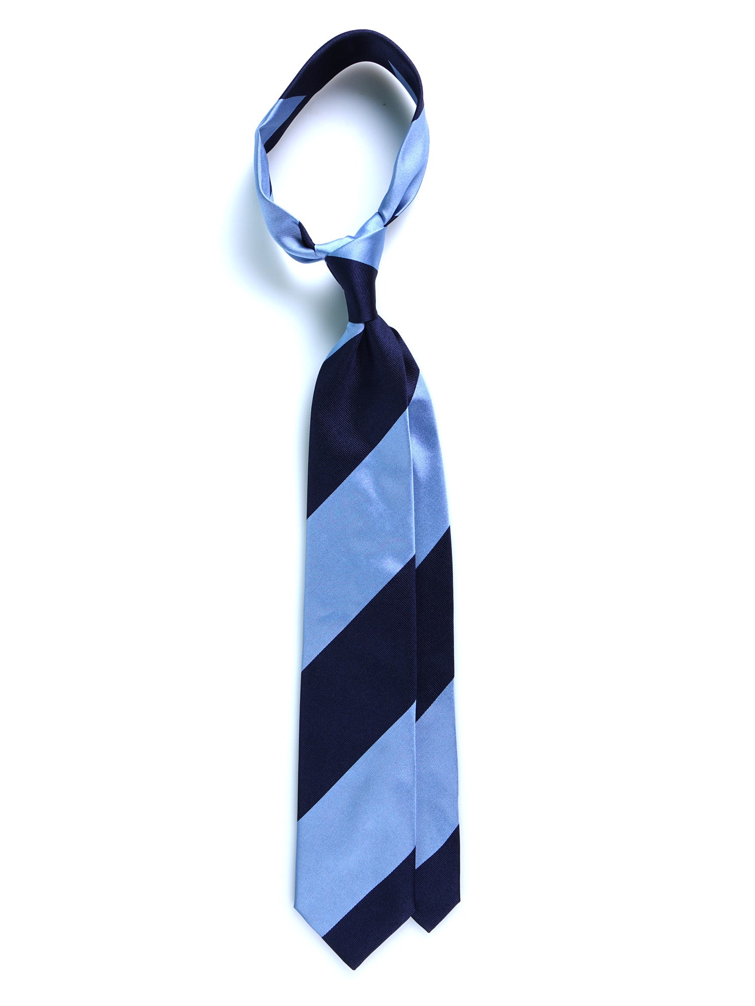 PAOLA 3 Fold Grey Woven Silk Tie