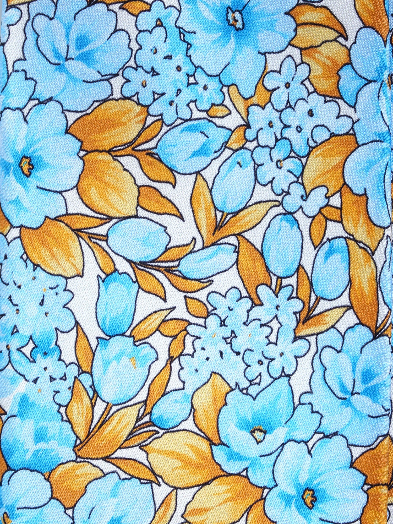 CHARME Skyblue satin silk 3 Fold Necktie 