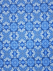 Dark Blue 3 Fold PATTY Tie in Madder Silk