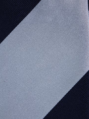 PAOLA 3 Fold Grey Woven Silk Tie