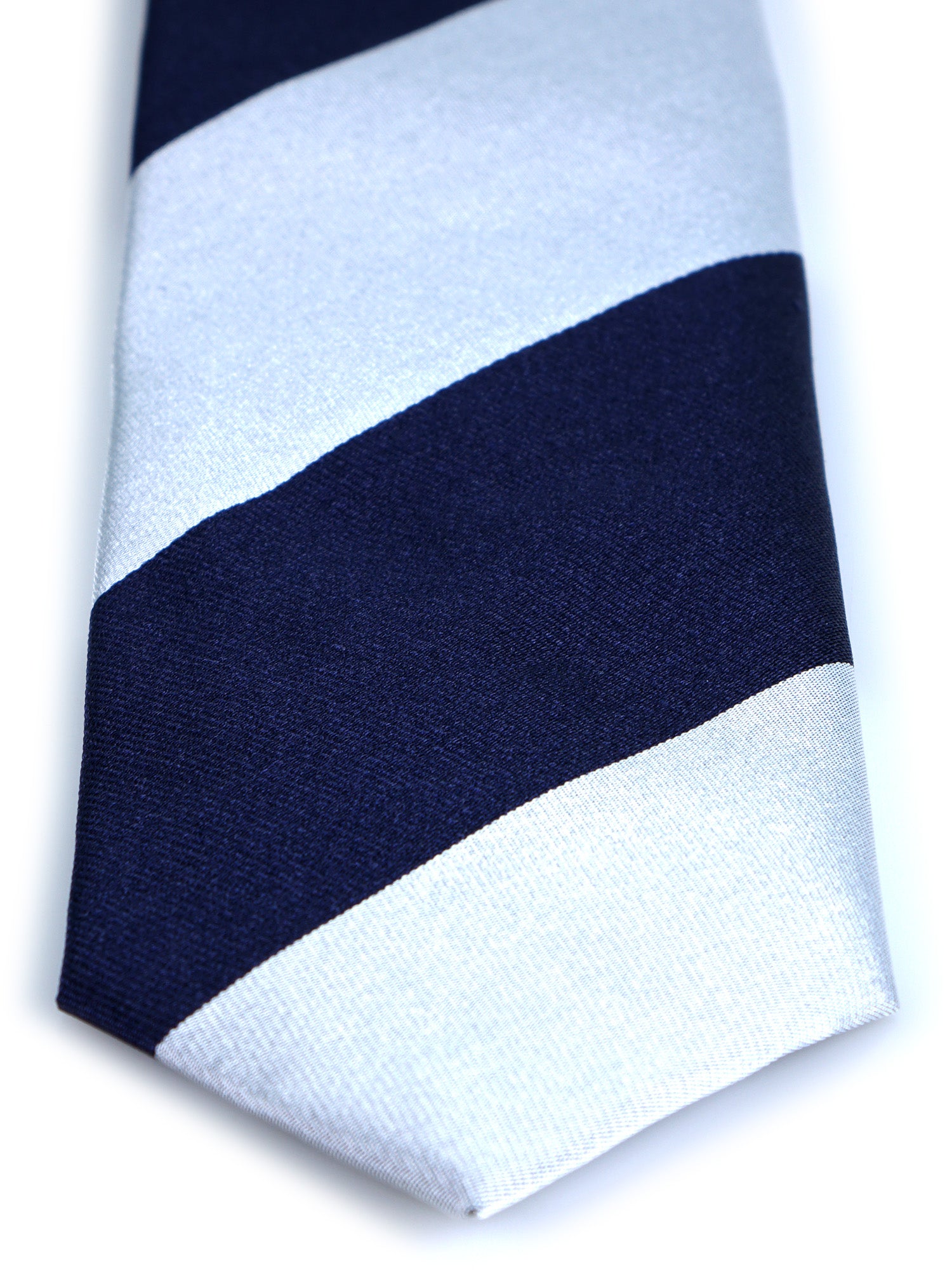 PAOLA 3 Fold Grey Woven Silk Tie