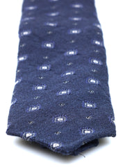 NADIA 3-fold burgundy silk/wool tie