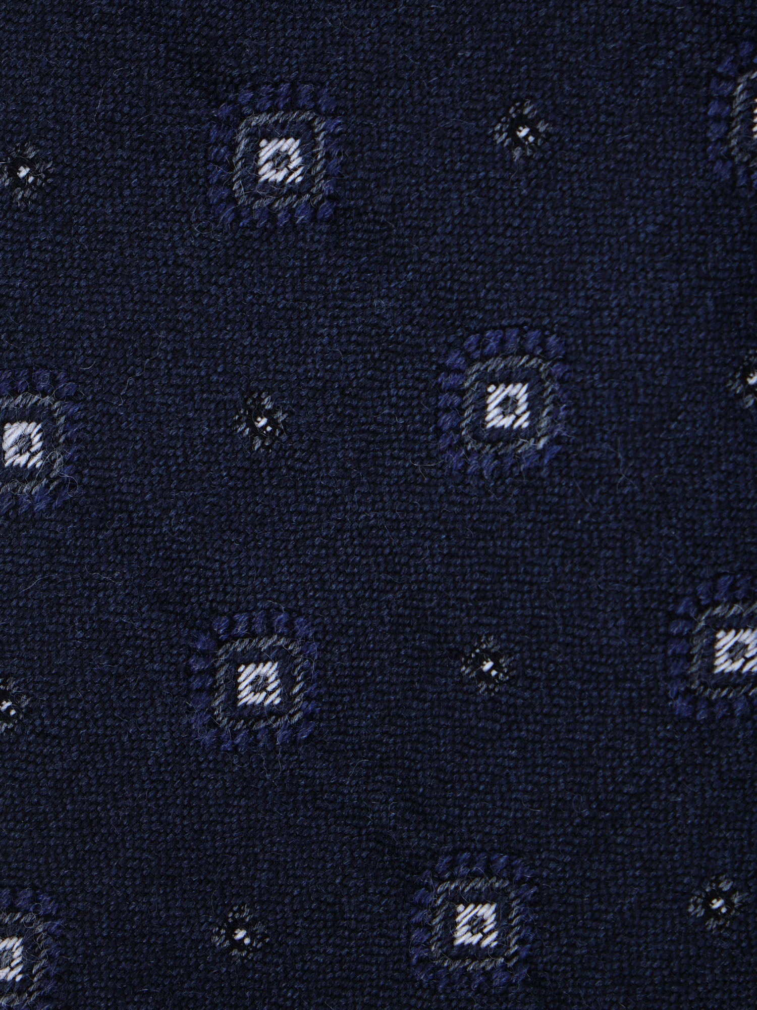 NADIA 3-fold burgundy silk/wool tie