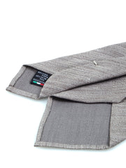Cravatta beige sartoriale sfoderata DAFNE in lino/seta