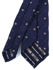 NADIA 3-fold burgundy silk/wool tie