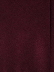 Cravatta bordeaux 3 pieghe AMANTEA in seta raso