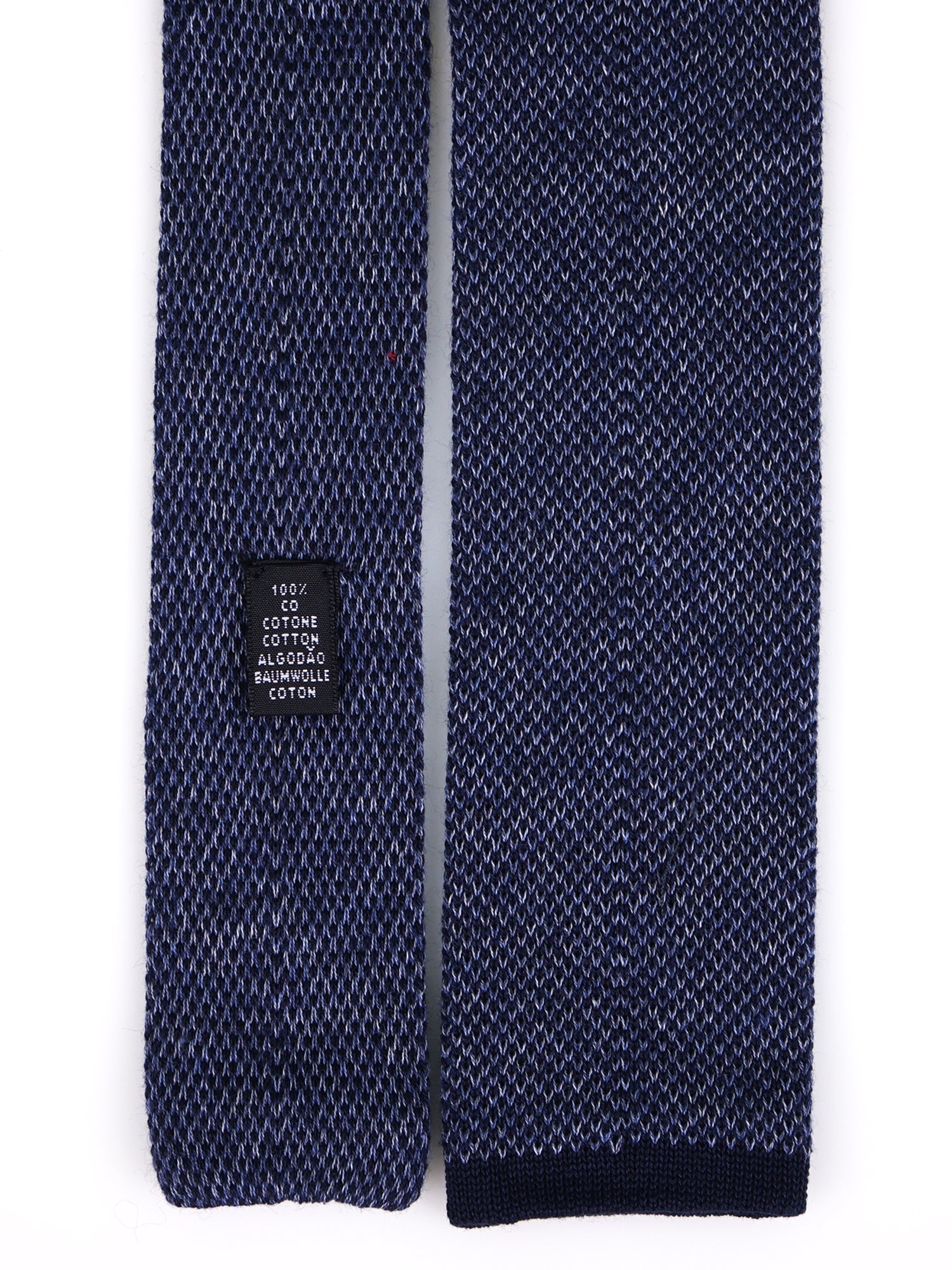 Cravatta in maglia di cotone TARPET blu