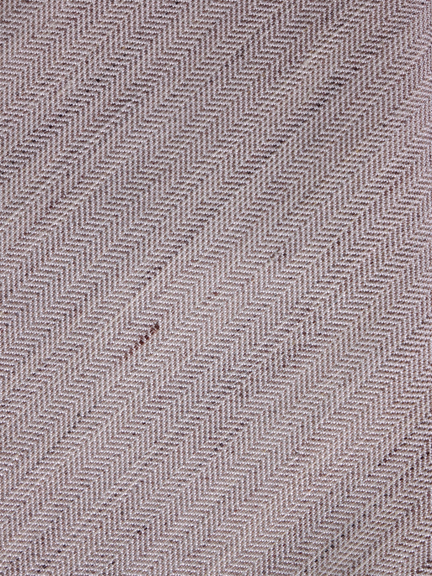 Cravatta 3 pieghe DAFNE seta\lino marrone chiaro