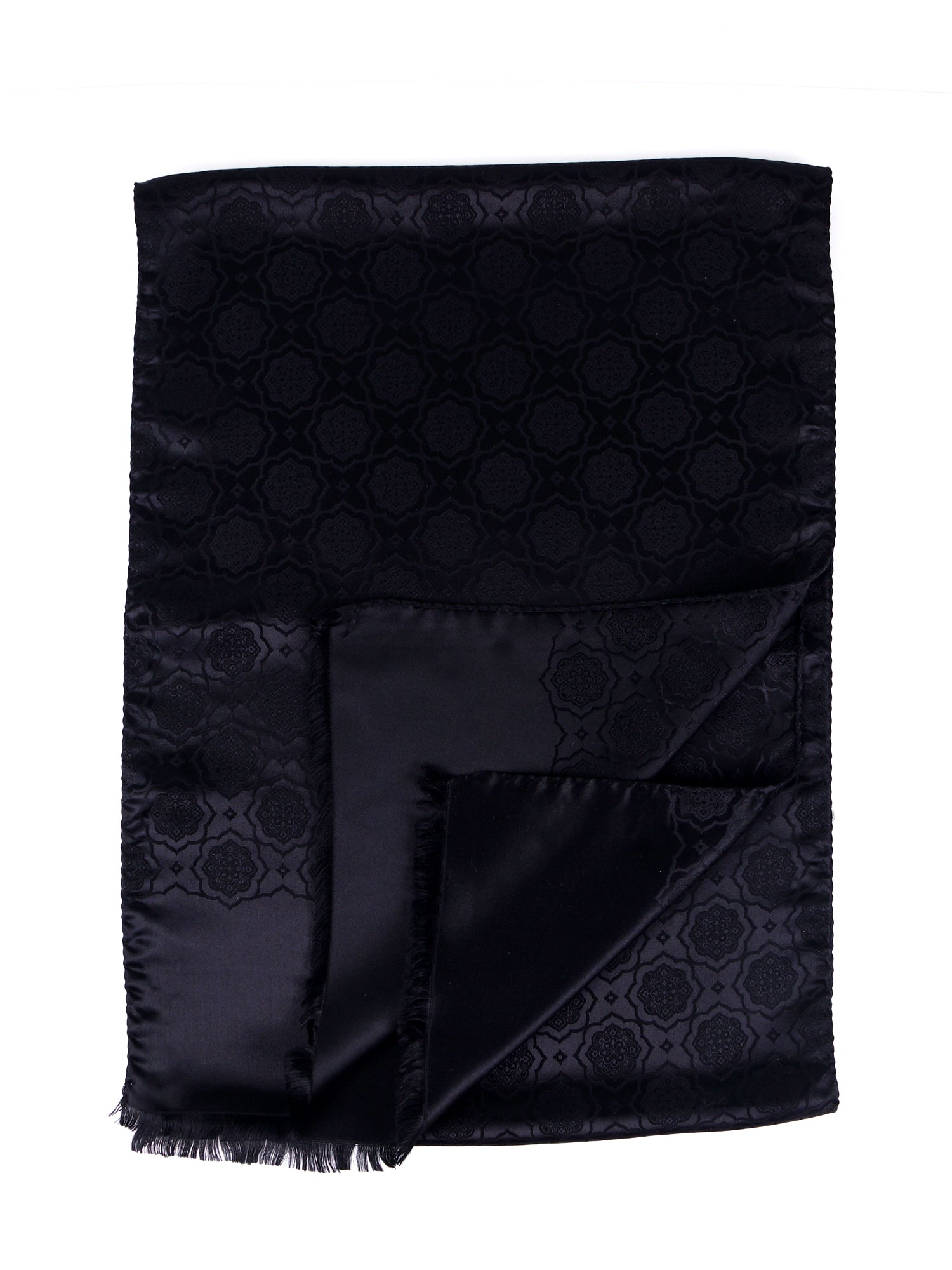 Sciarpa in seta nero DESIGN