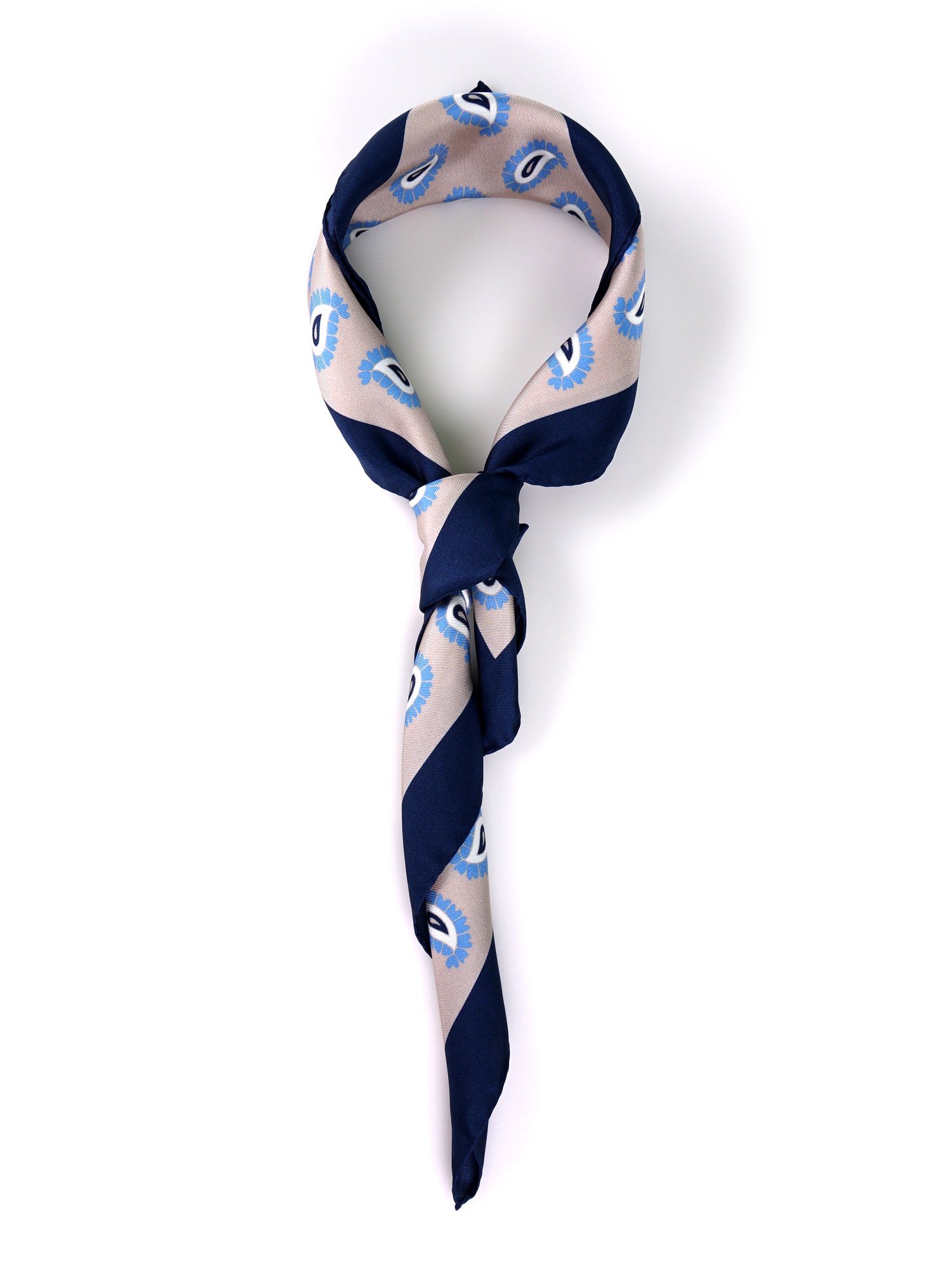 Foulard GAGGIA beige in seta stampata