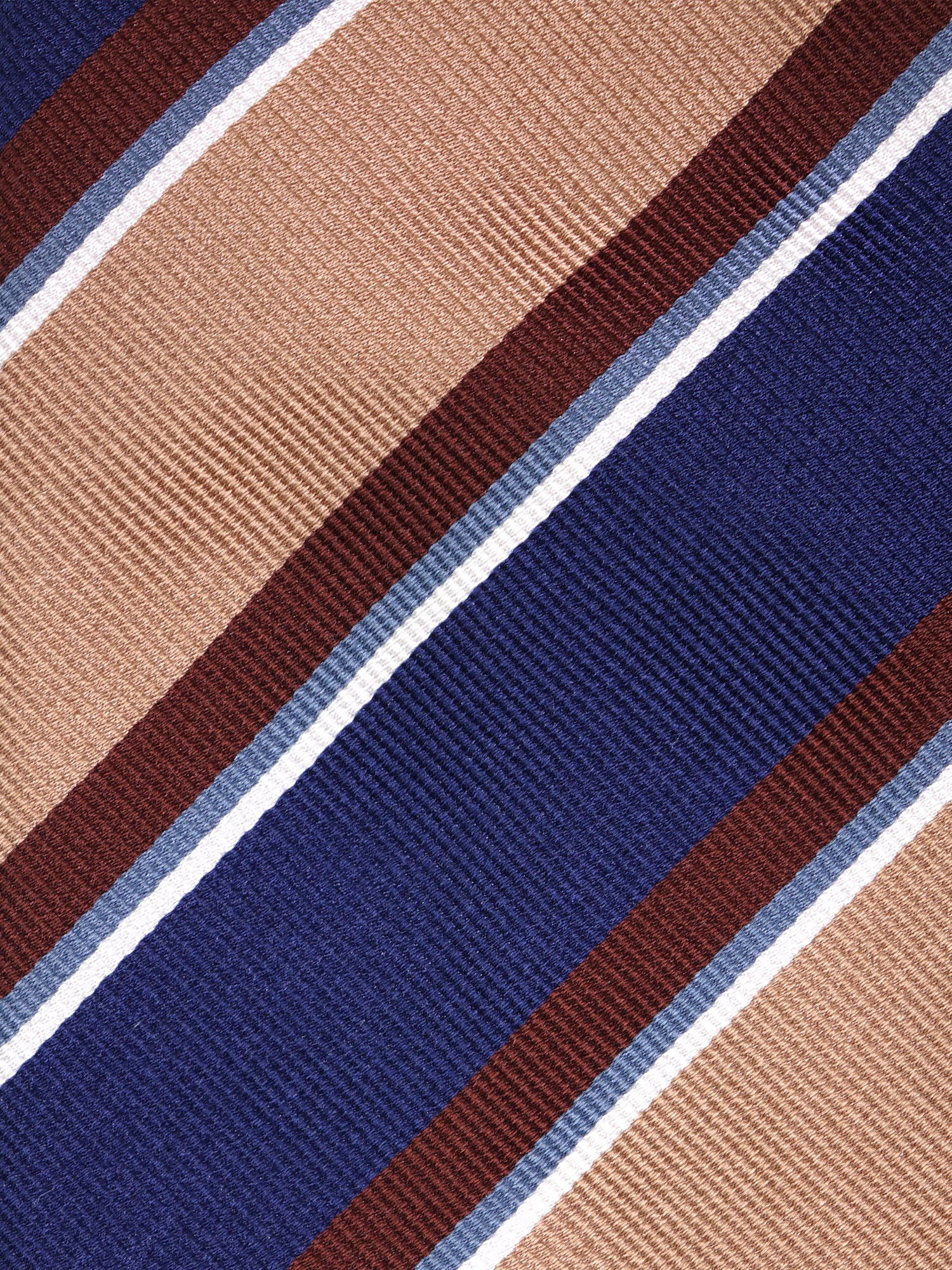 Cravatta 3 pieghe GUS in seta jacquard Beige