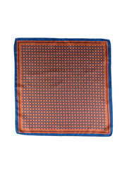 Fazzoletto da taschino arancione XL in seta twill HAVOCK