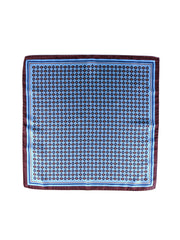 Fazzoletto da taschino celeste XL in seta twill HAVOCK
