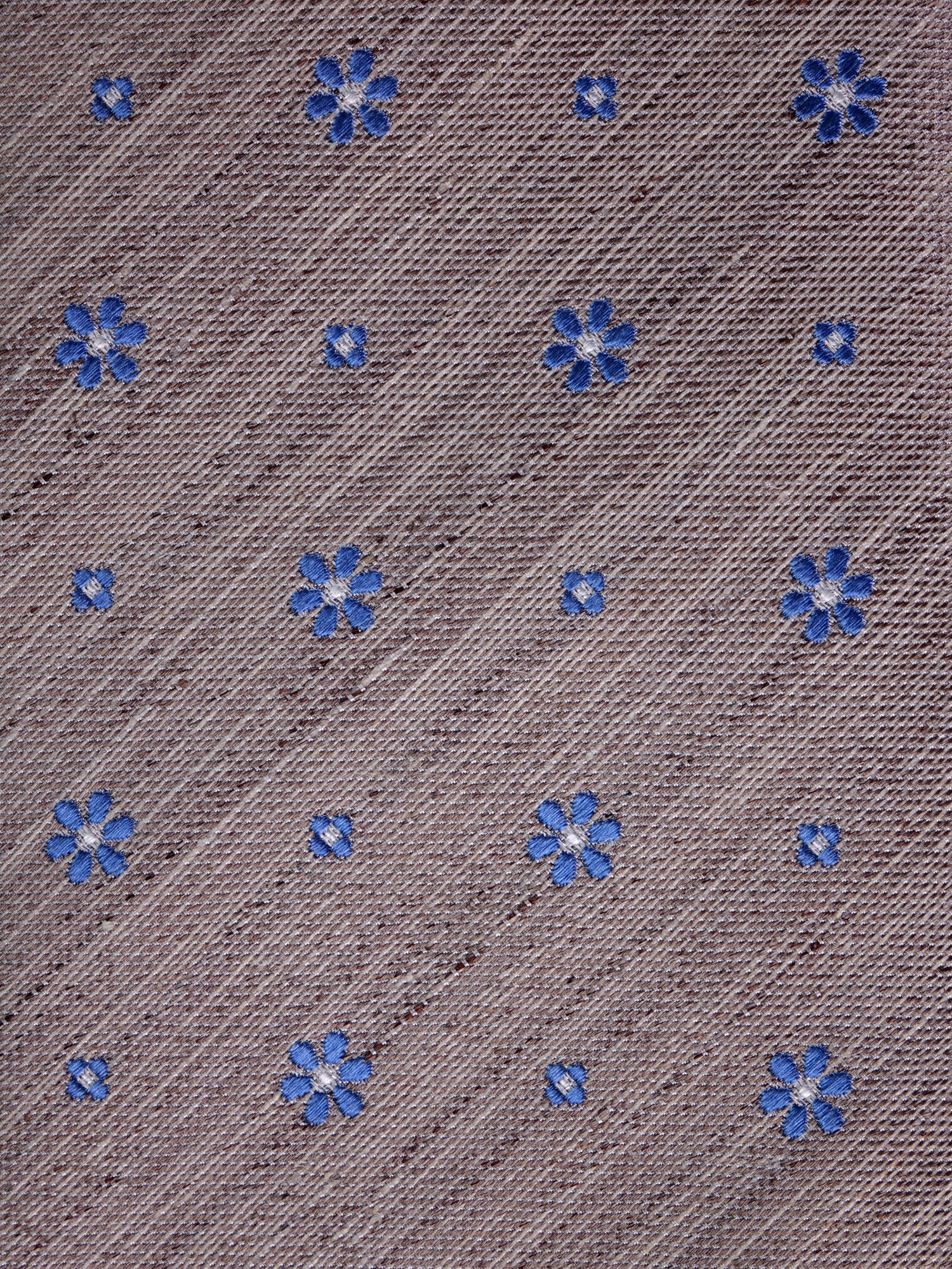 Cravatta 3 pieghe IRIS seta\lino beige