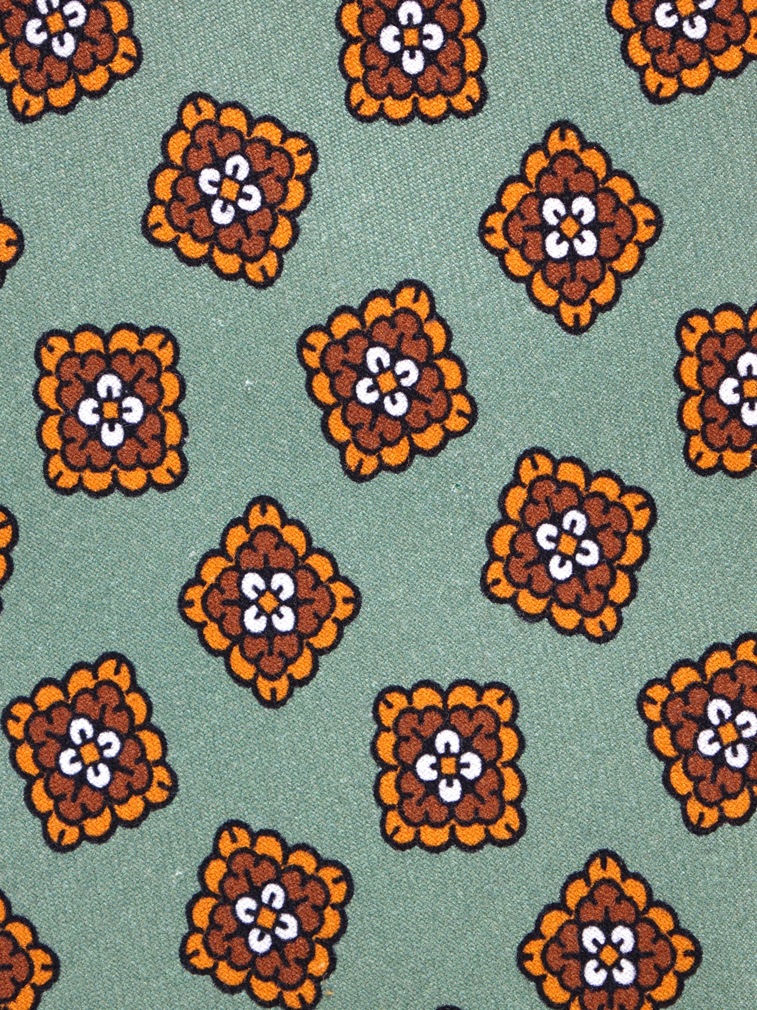 Cravatta 3 pieghe LEMBO seta madder verde