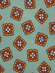 Cravatta 3 pieghe LEMBO seta madder verde