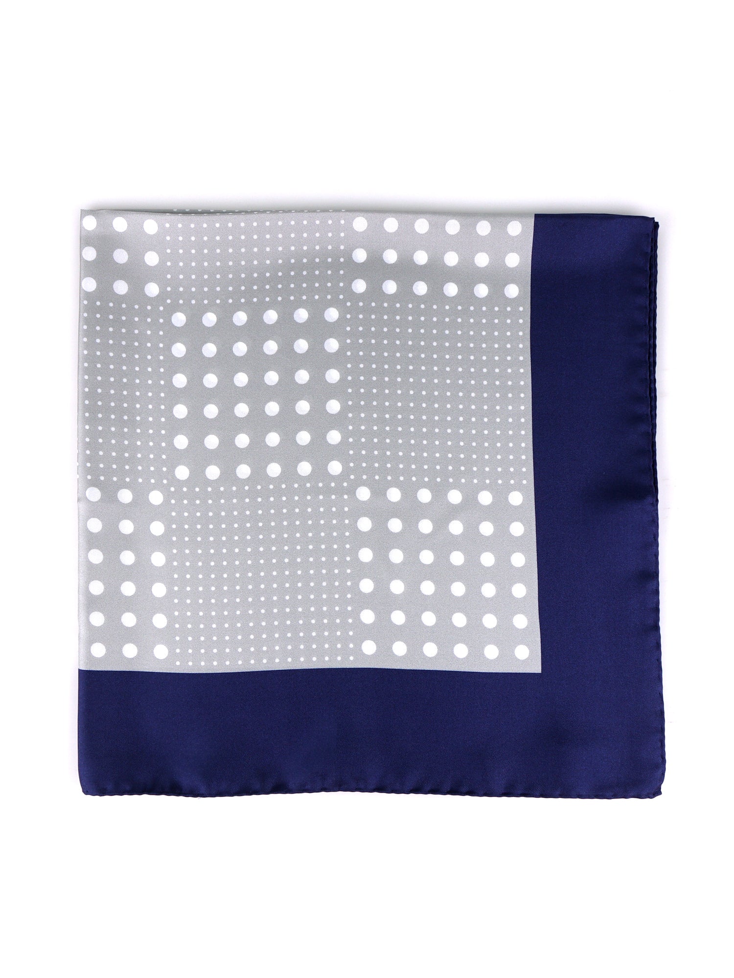 Foulard MULTIBALL grigio in seta stampata