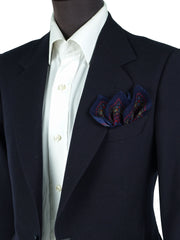 Fazzoletto da taschino rosso in lana e cashmere NICOLA