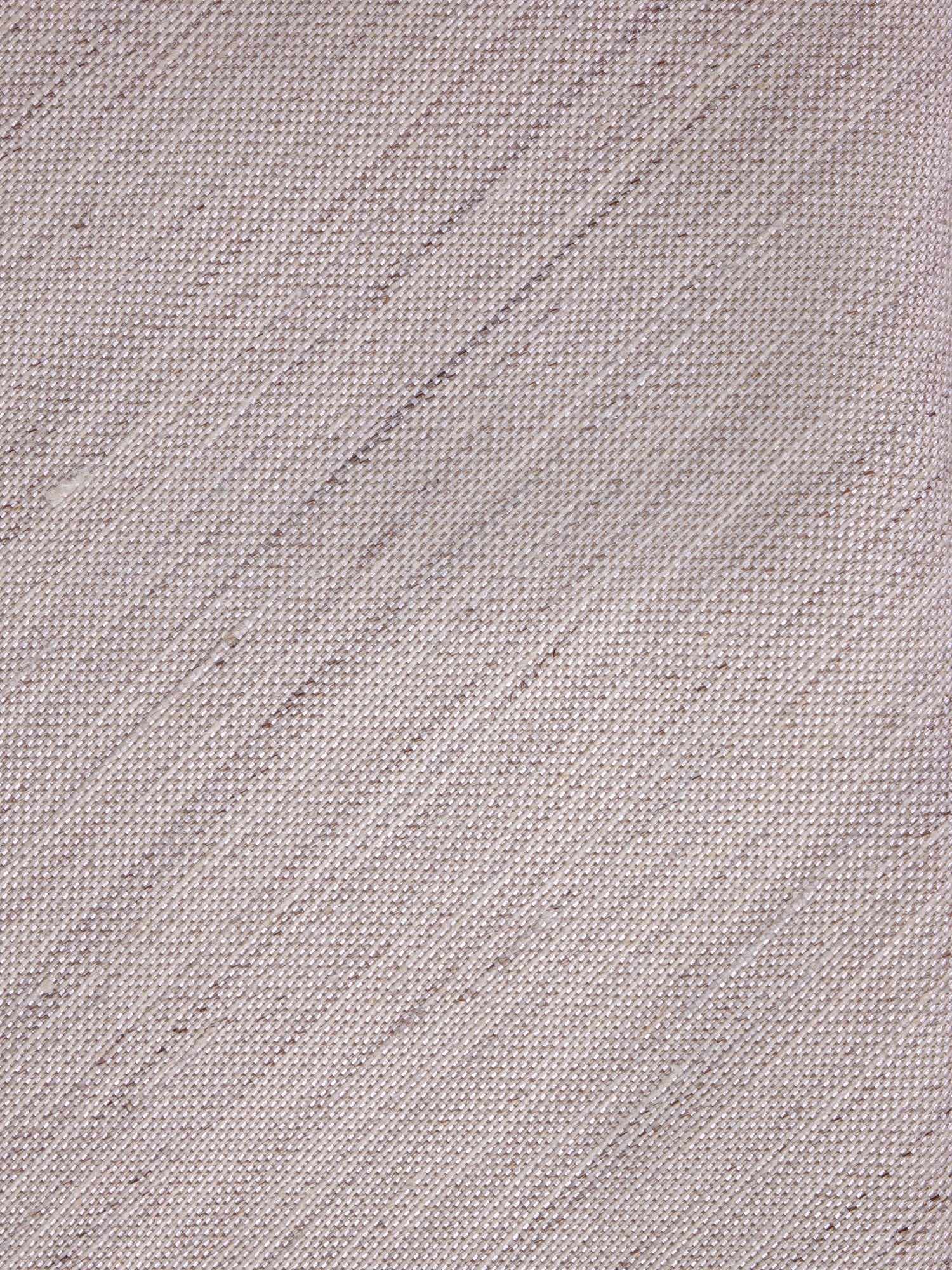 Cravatta 3 pieghe POTTS seta\lino beige