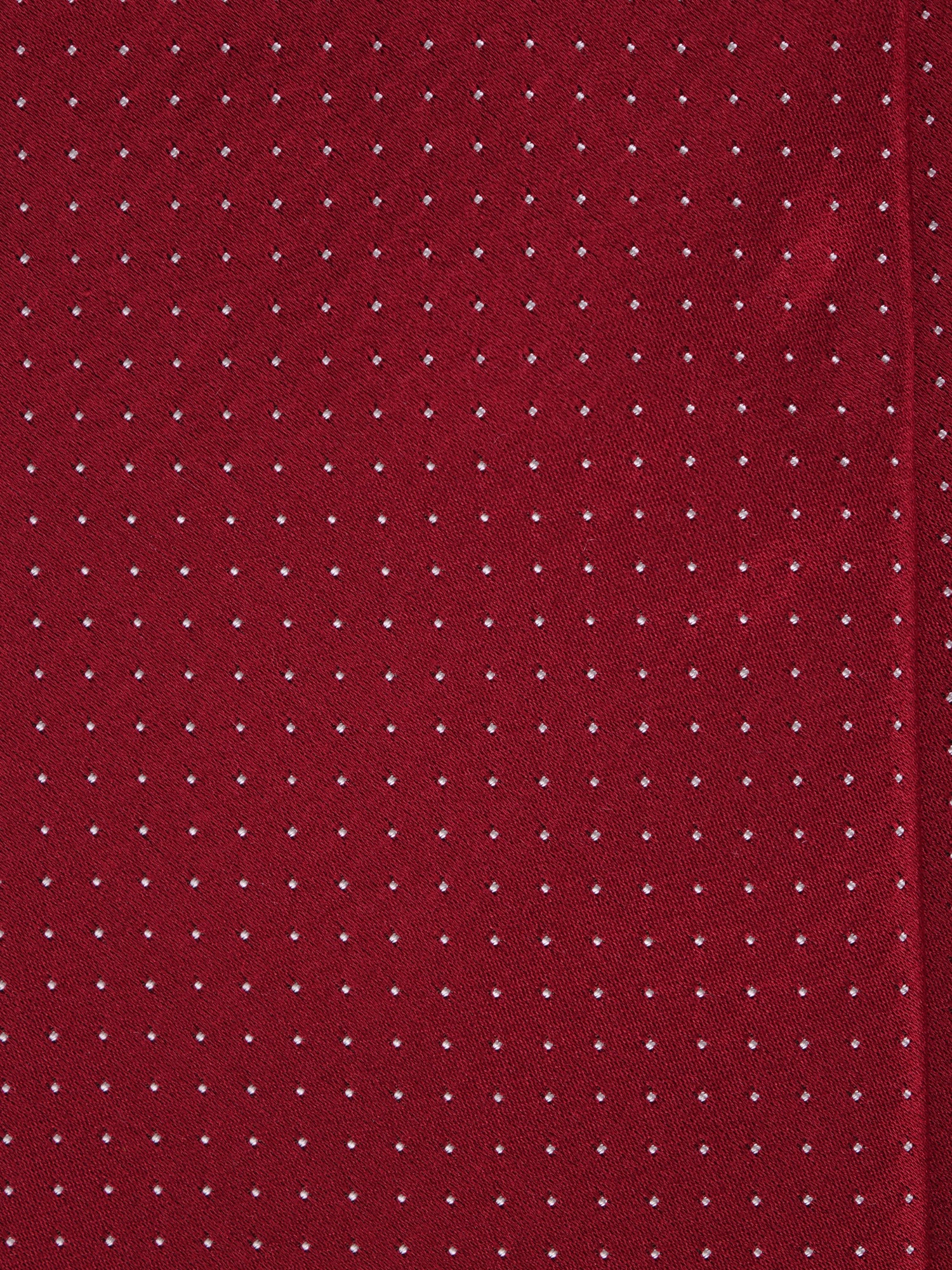 Cravatta 3 pieghe PROSIT in seta jacquard stampata rosso