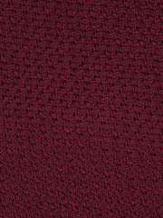 Cravatta 3 Pieghe REDHOOD garza in seta bordeaux